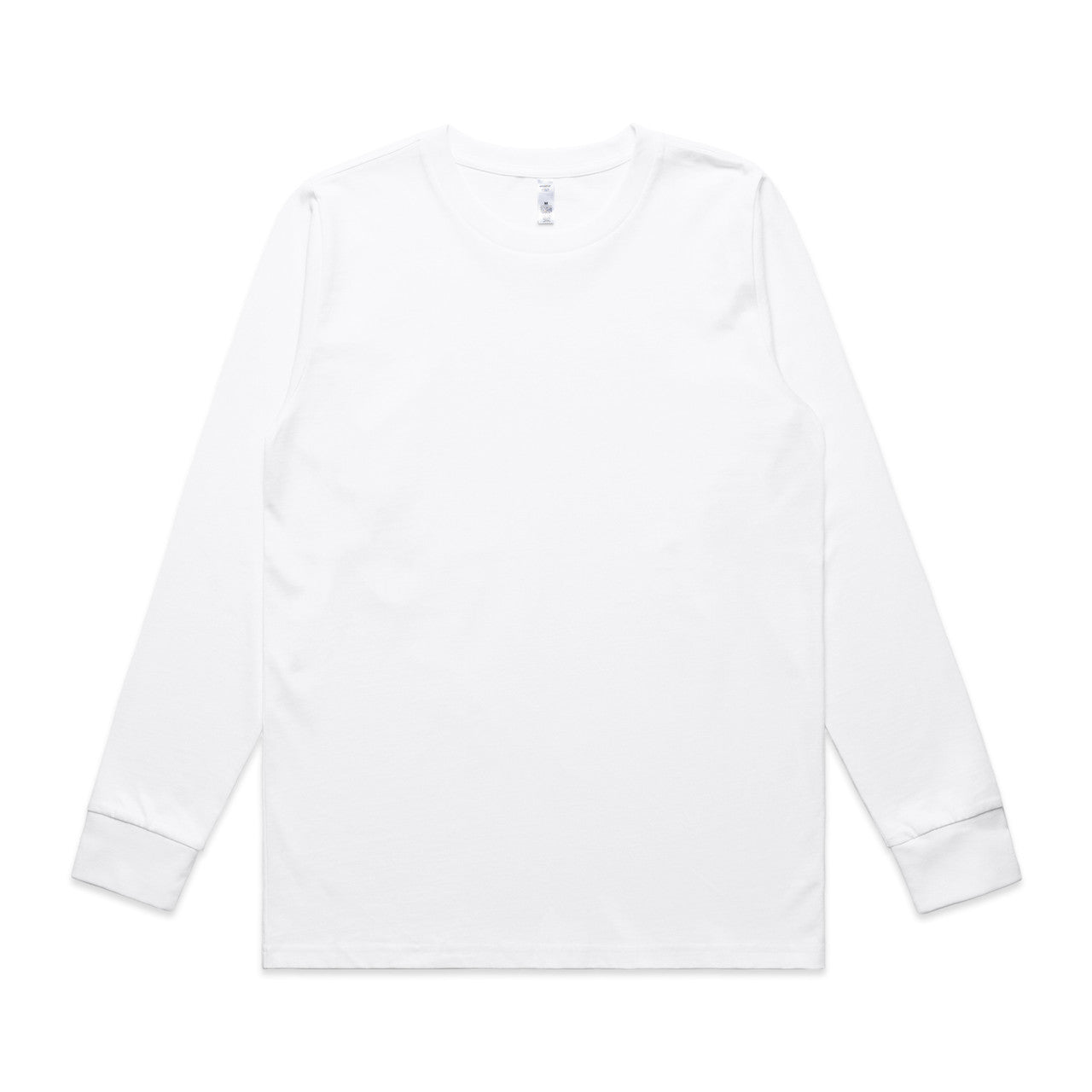 4073 Wos Classic Ls Tee in White