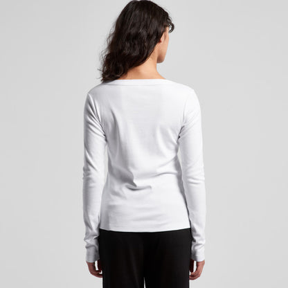 Women's Organic Baby Rib L/S Tee 4075