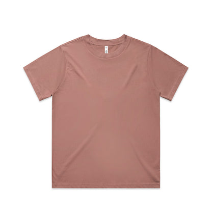 4079 Wos Classic Minus Tee in Hazy Pink