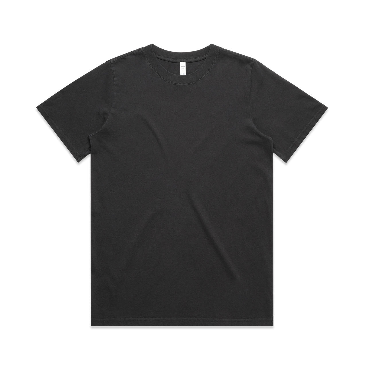 4082 Wos Heavy Faded Tee in Faded Black