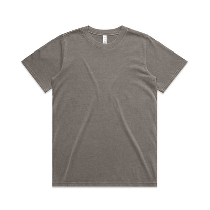 4082 Wos Heavy Faded Tee in Faded Grey