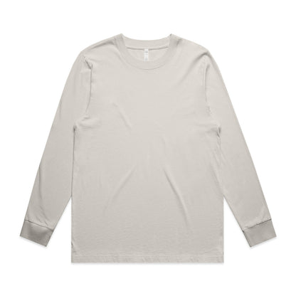4083 Wos Heavy Faded Ls Tee in Faded Bone