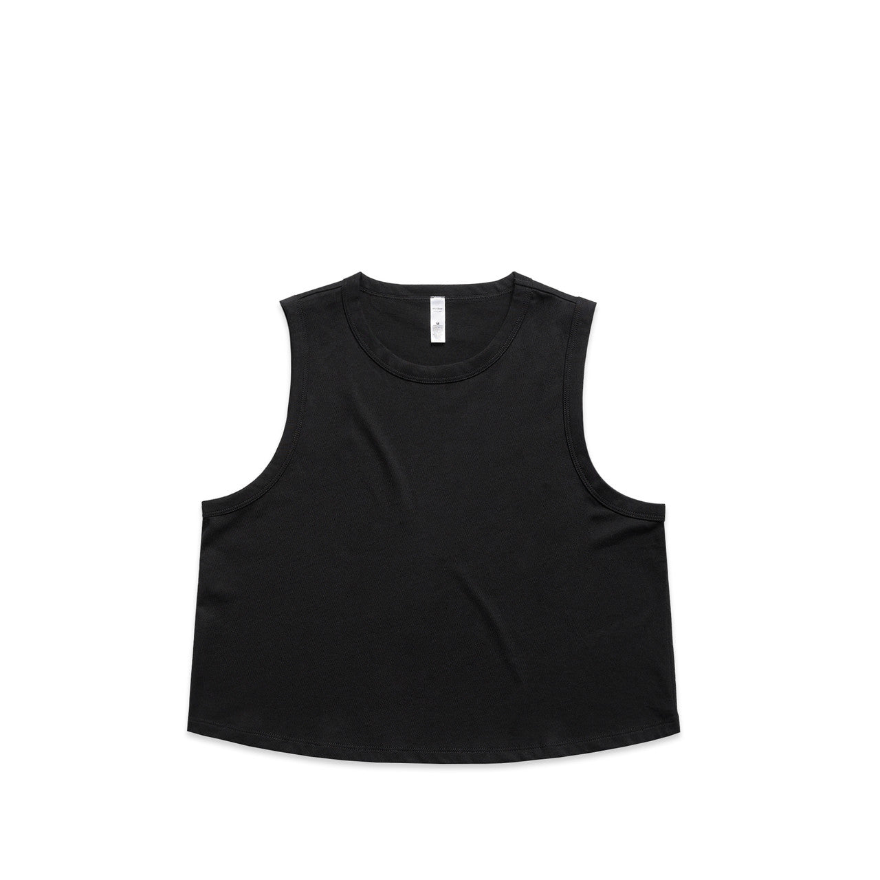 4091 Wos Martina Crop Tank in Black