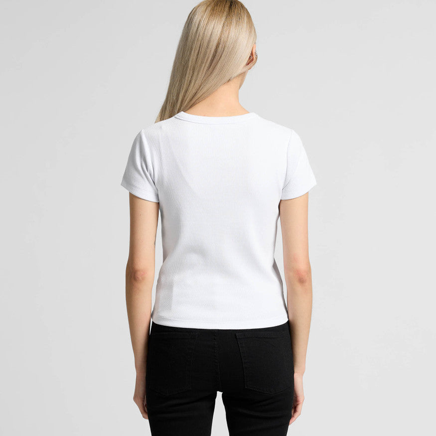 Women's Organic Rib Tee 4092G