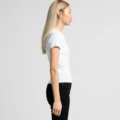 Women's Organic Rib Tee 4092G