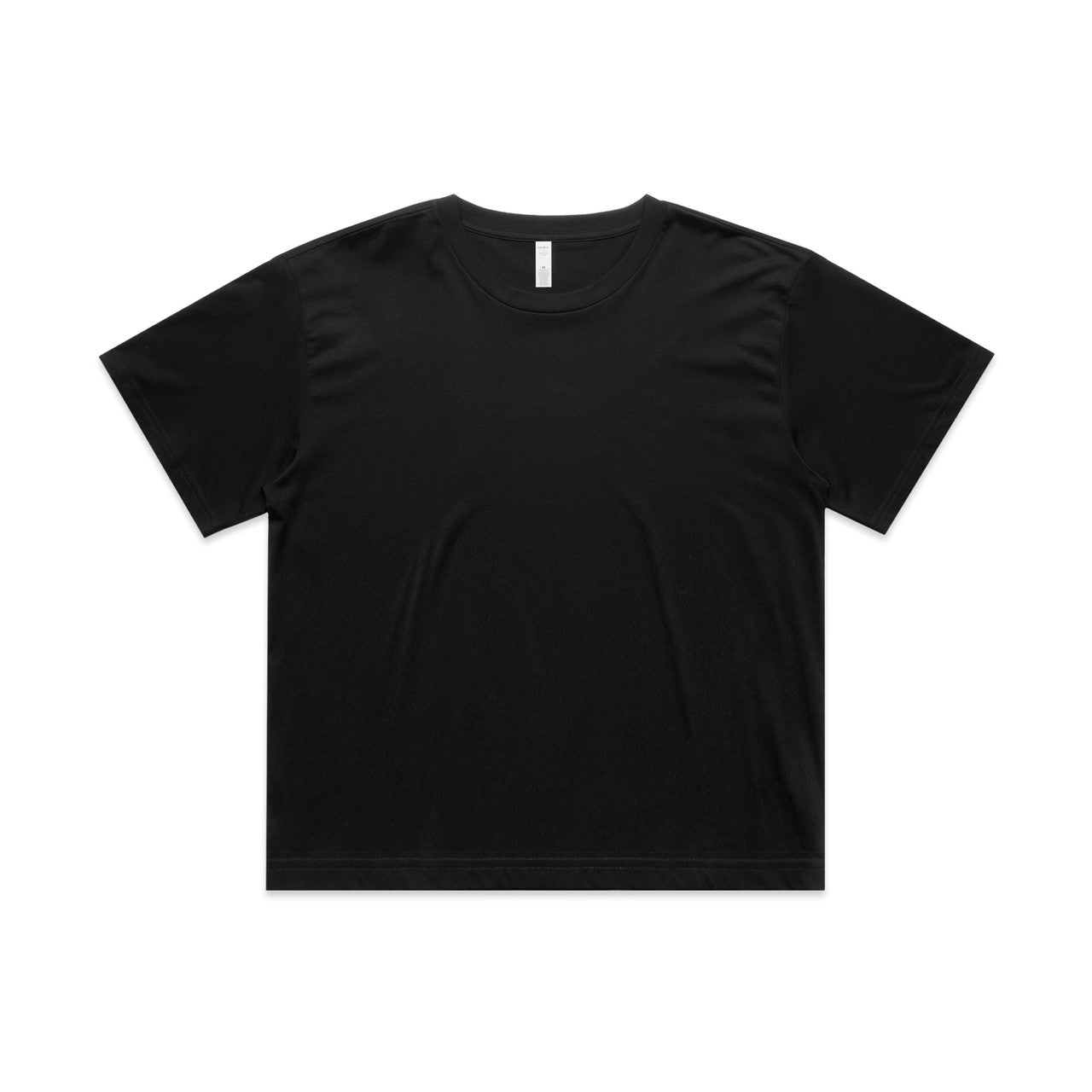 4093 Wos Martina Crop Tee in Black