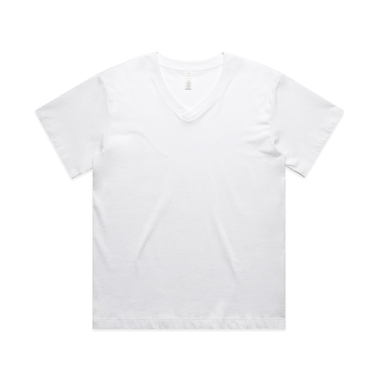 4095 Wos Martina V Neck Tee in White