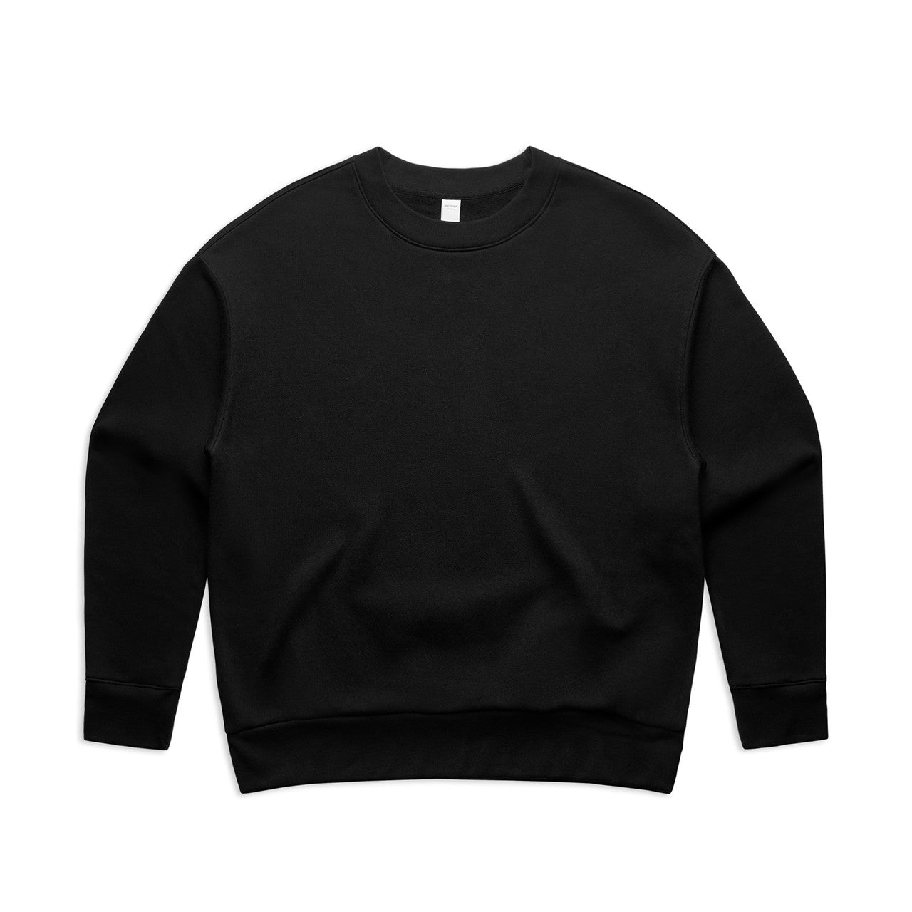 4160 Wos Relax Crew in Black
