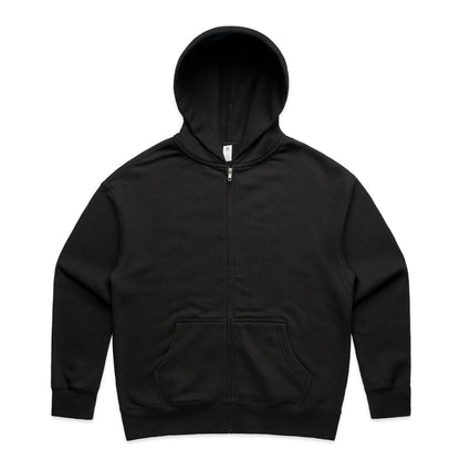 4162 Wos Relax Zip Hood in Black