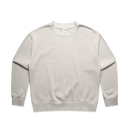 4165 Wos Relax Faded Crew in Faded Bone
