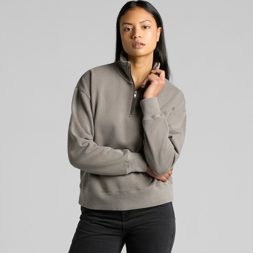 Women's Relax Faded Half Zip 4167