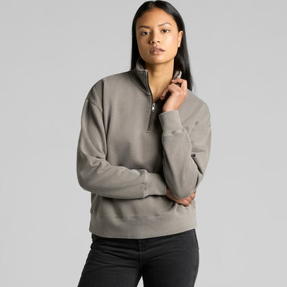 Women's Relax Faded Half Zip 4167