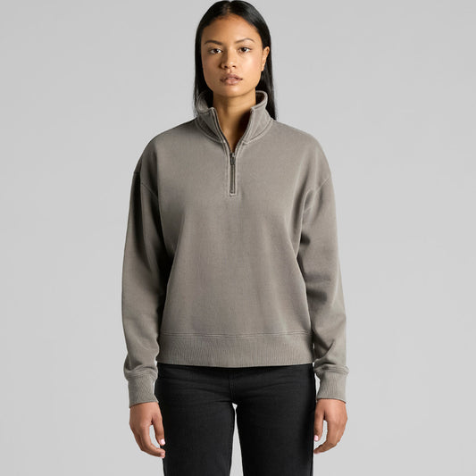 Women's Relax Faded Half Zip 4167
