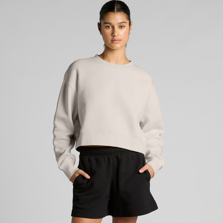 Women's Relax Crop Crew 4169