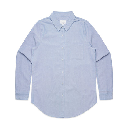 4401 Wos Oxford Shirt in Light Blue