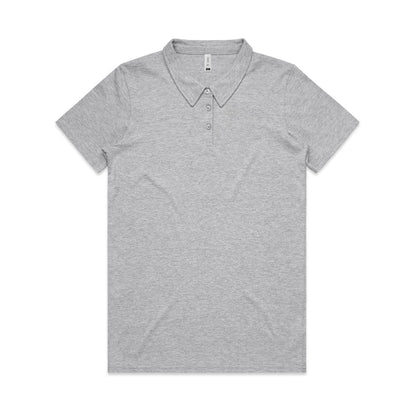 4402 Amy Polo in Grey Marle