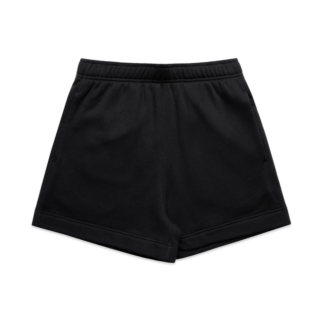 4933 Wos Relax Track Shorts in Black