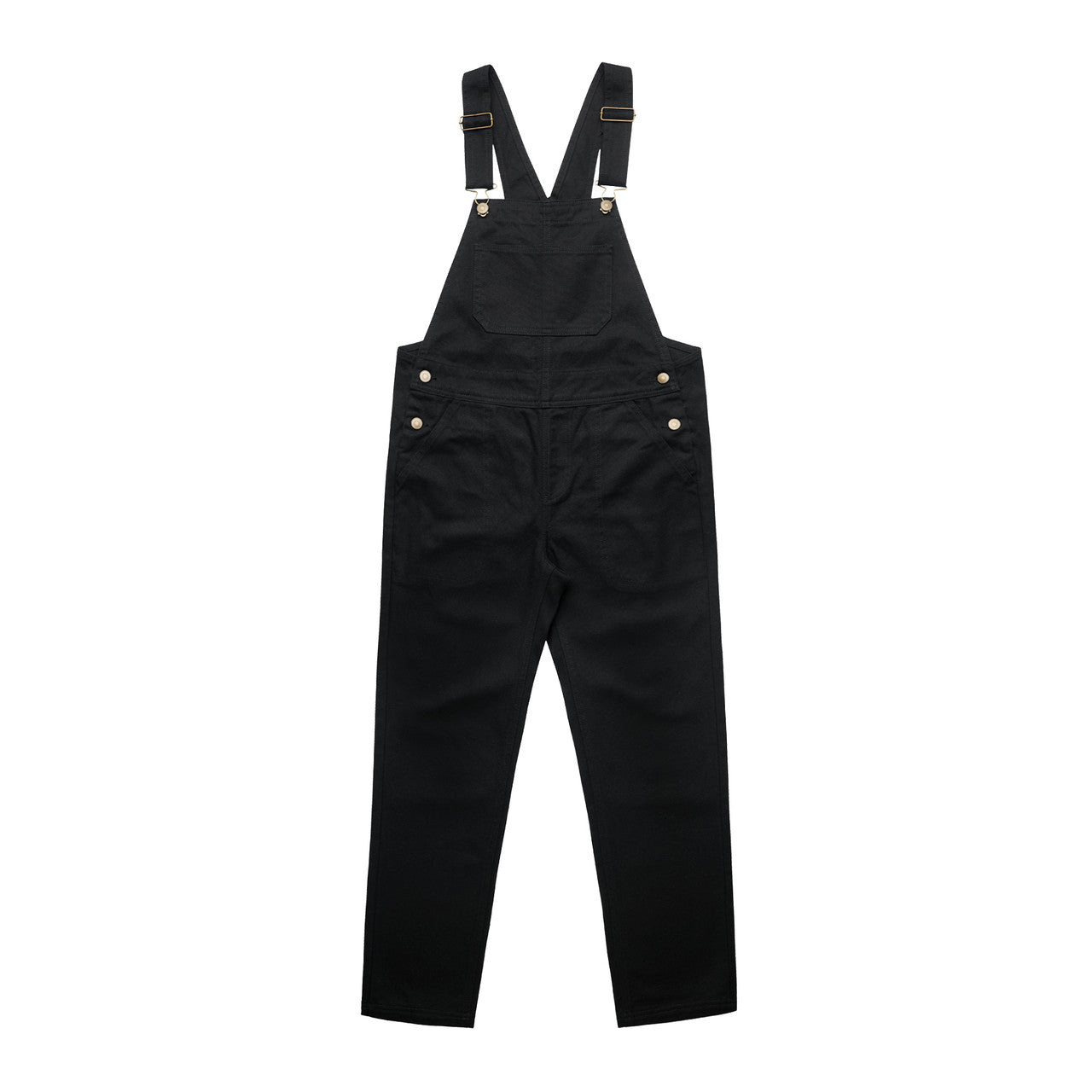 4980 Wos Canvas Overalls in Black