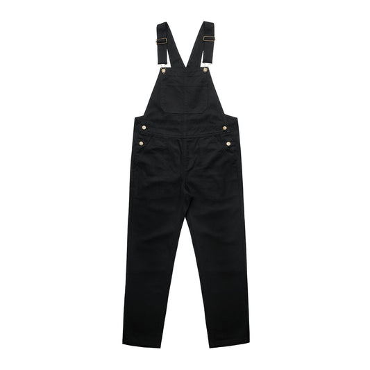 4980 Wos Canvas Overalls in Black