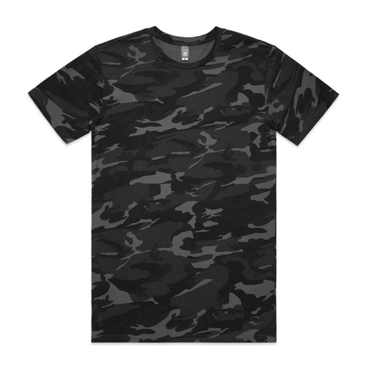 5001C Staple Tee in Black Camo