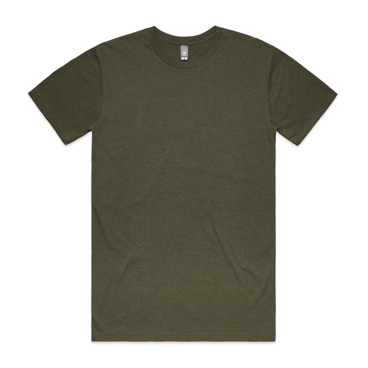 5001M Staple Marle Tee in Army Marle