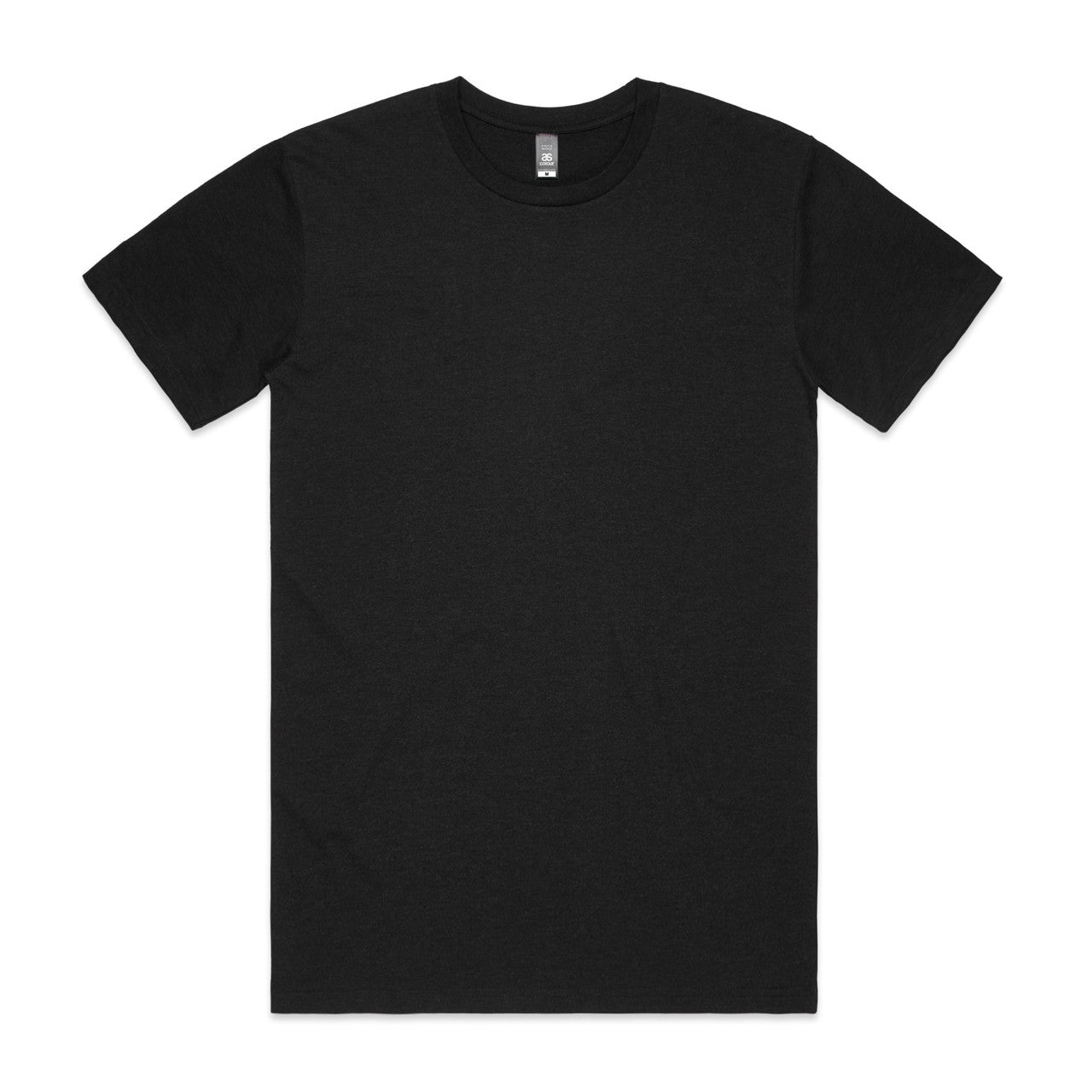 5001M Staple Marle Tee in Black Marle