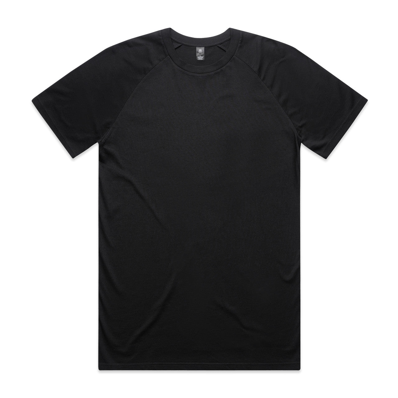 5001R Staple Raglan Tee in Black
