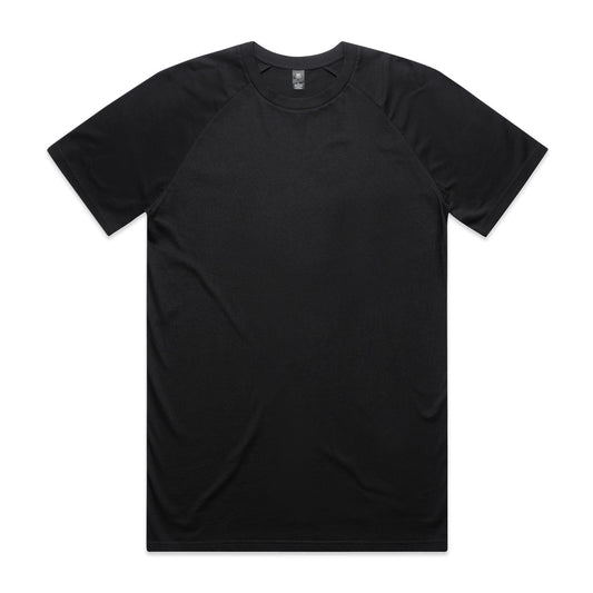5001R Staple Raglan Tee in Black