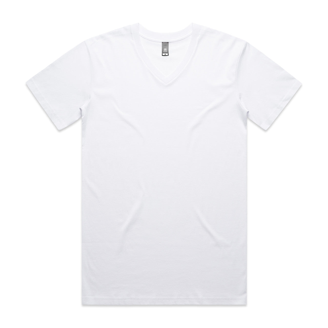 5001V Staple V Neck in White