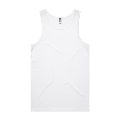 5007 Lowdown Singlet in White