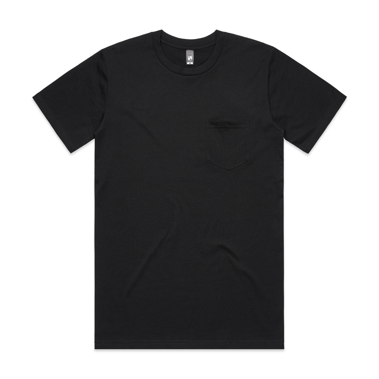 5027 Classic Pocket Tee in Black