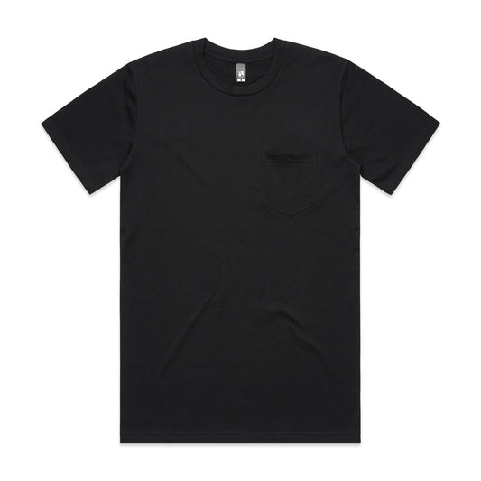 5027 Classic Pocket Tee in Black