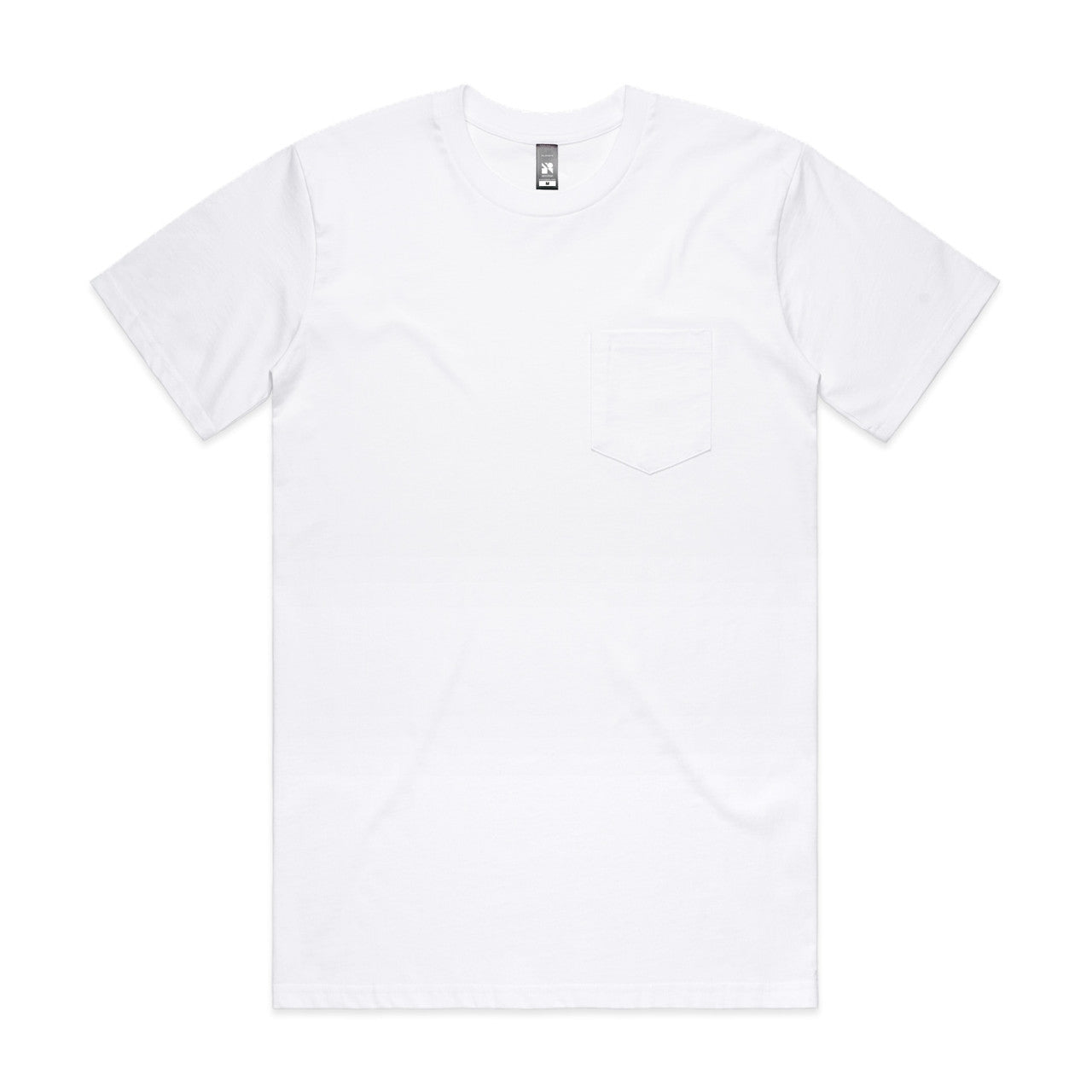 5027 Classic Pocket Tee in White