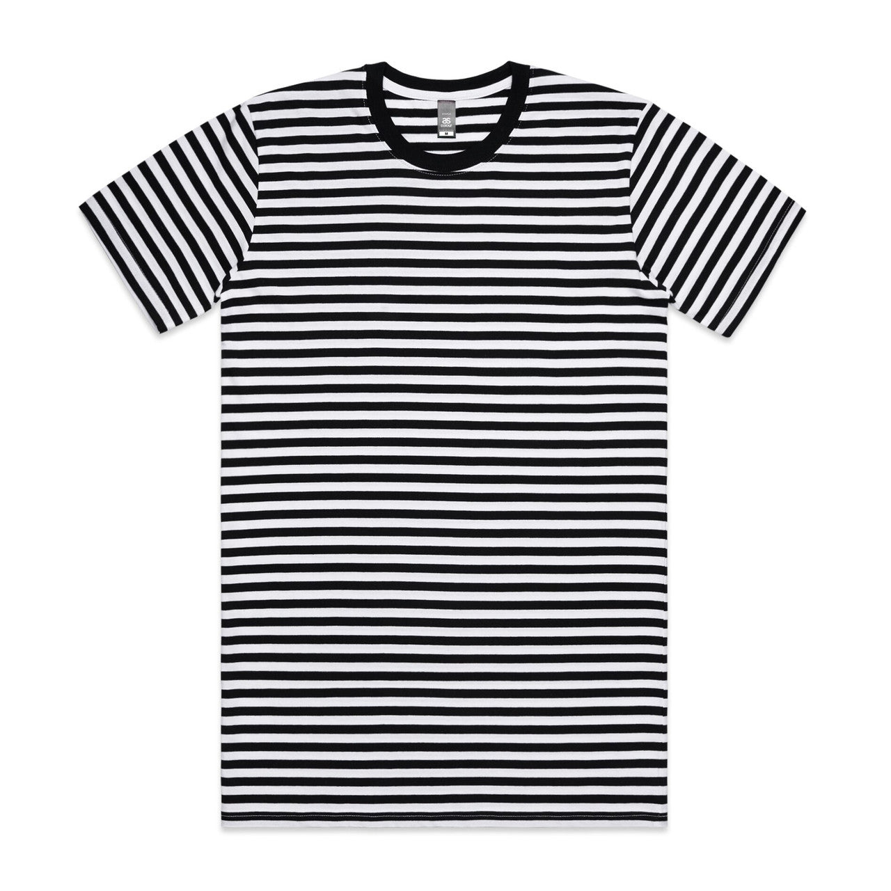 5028 Staple Stripe Tee in Black/White