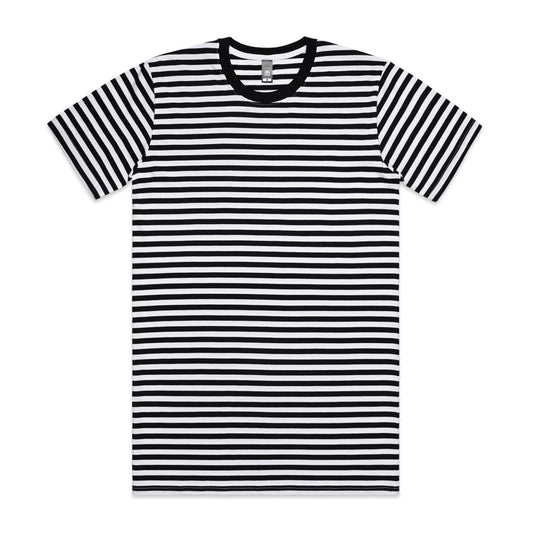 5028 Staple Stripe Tee in Black/White