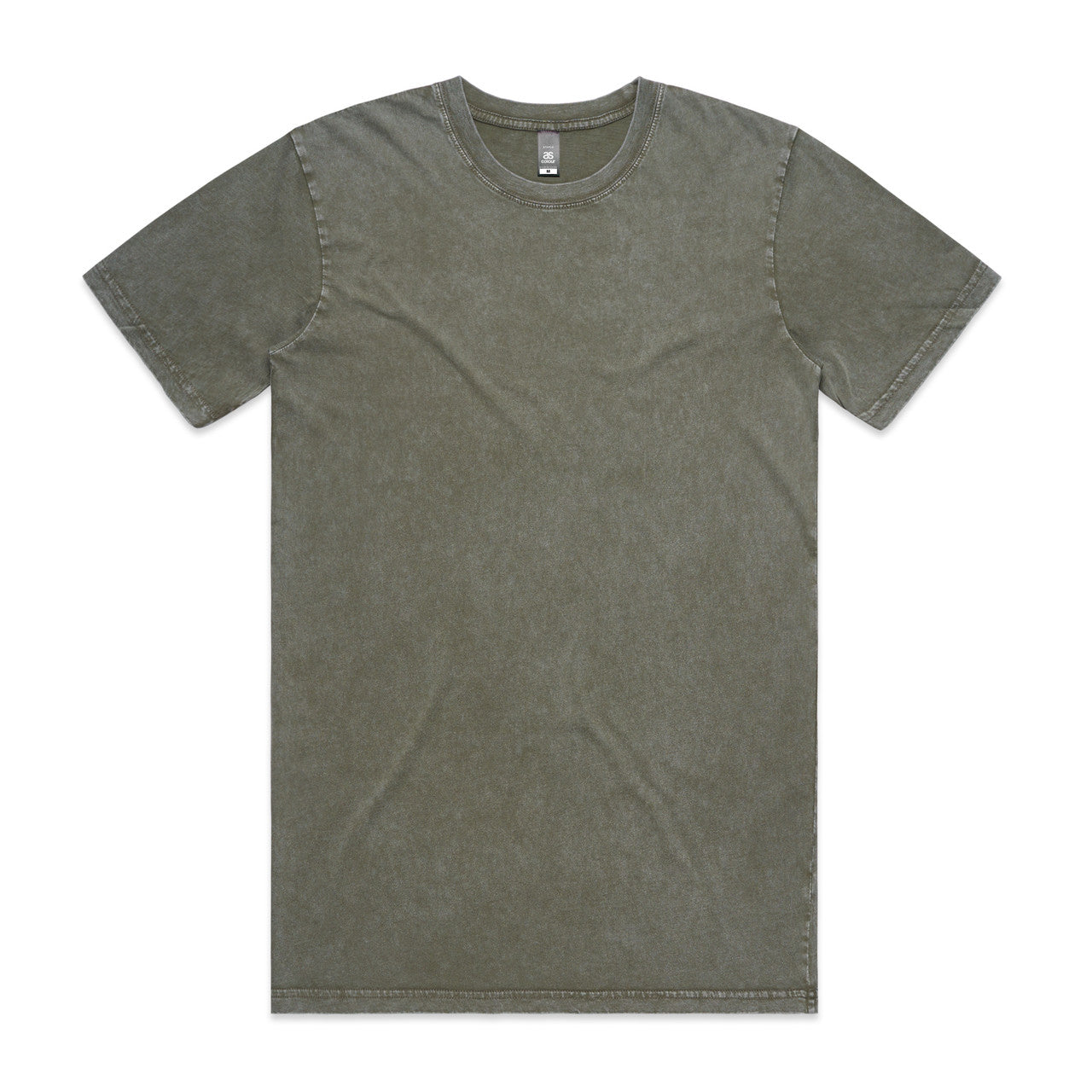 5040 Stone Wash Staple Tee in Moss Stone