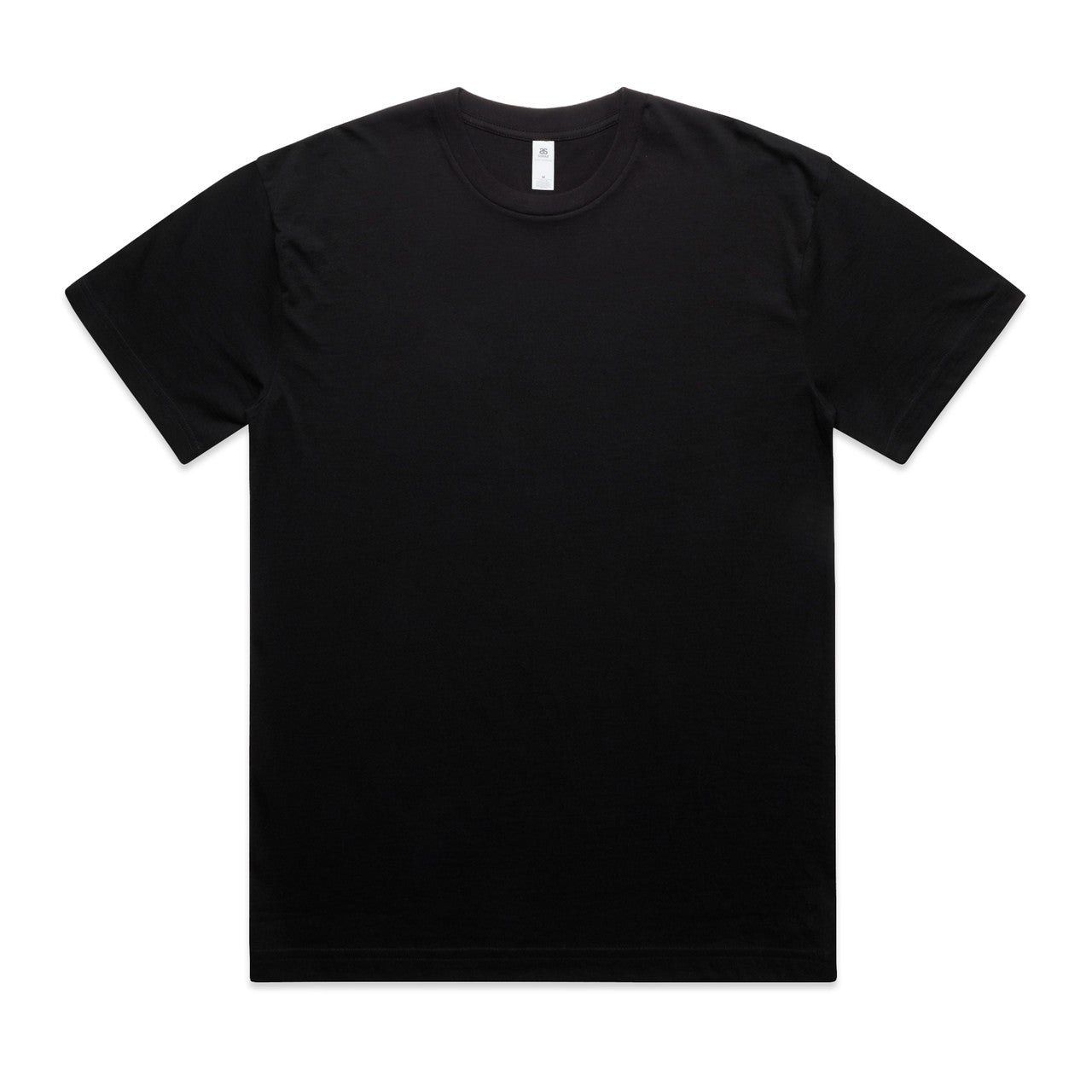 5052 Block Oversized Tee in Black