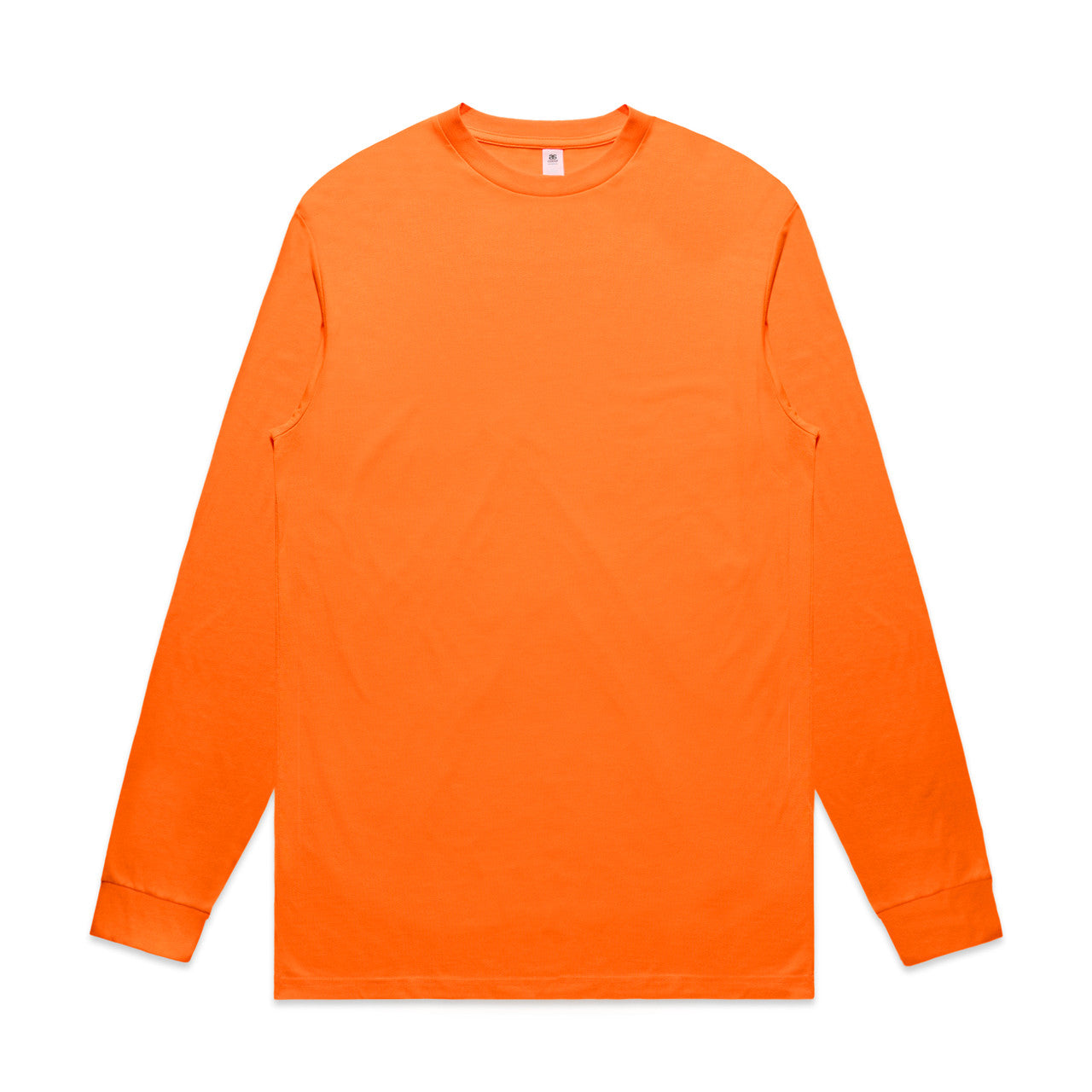 5054F Block Ls Tee in Safety Orange