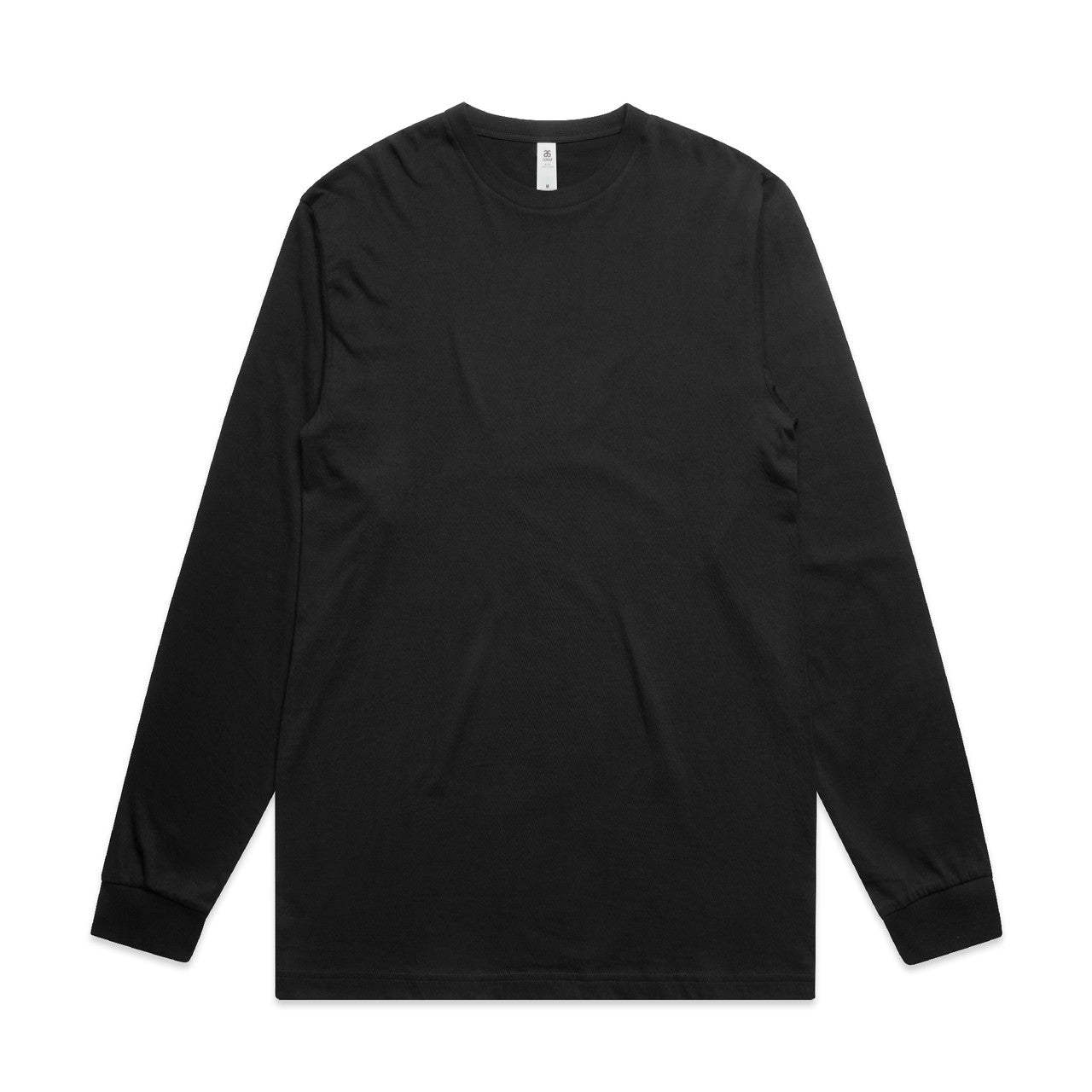 5054 Block Ls Tee in Black