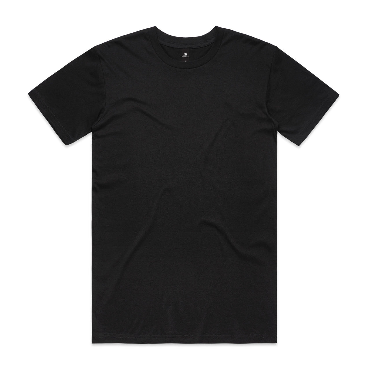 5077 Staple Recycle Tee in Black