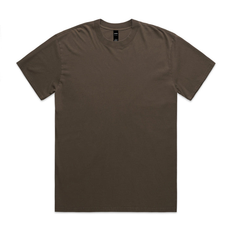 Brown t-shirt on a white background