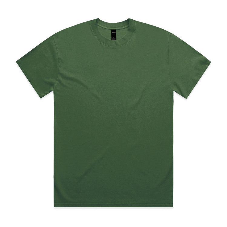 Green t-shirt on a white background