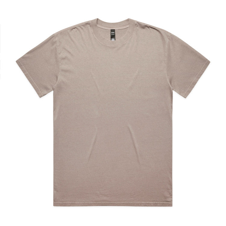Beige t-shirt on a white background