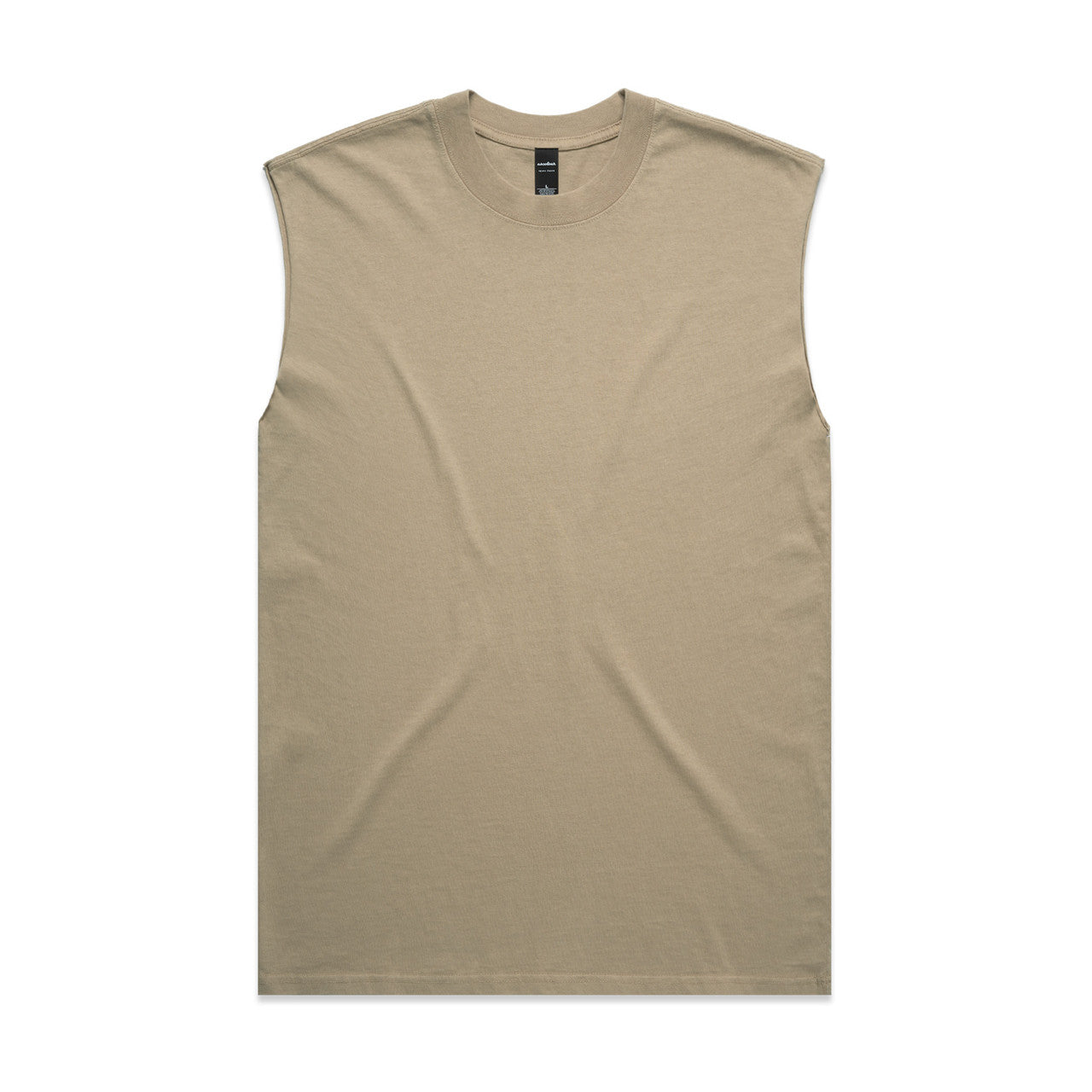 5084 Heavy Faded Tank in Faded Khaki