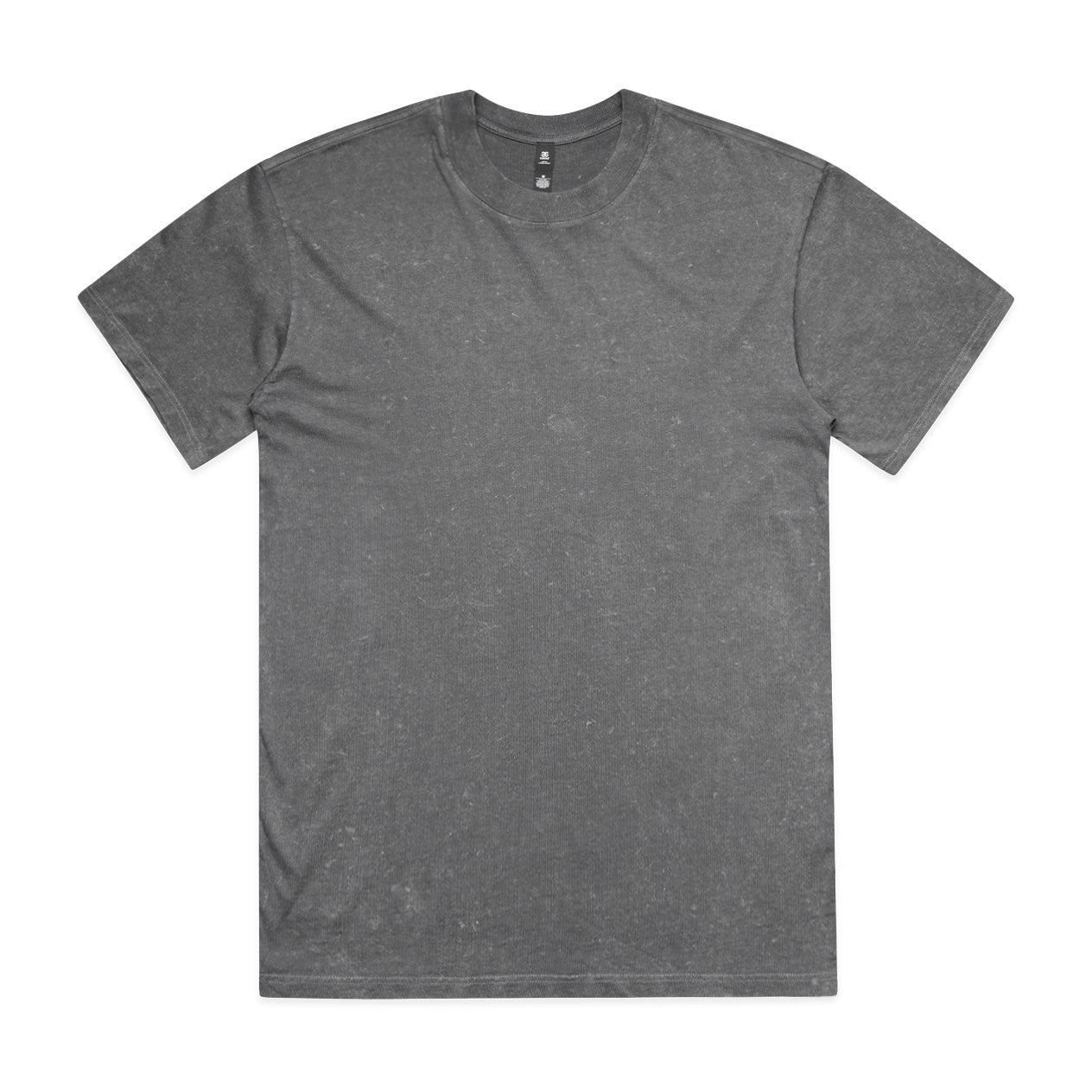 5085 Stone Wash Heavy Tee in Coal Stone