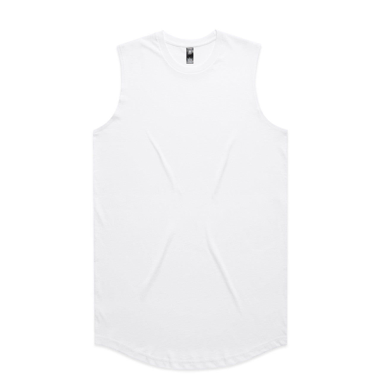 5091 Staple Curve Tank in White
