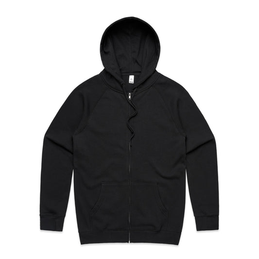 5109 Supply Zip Hood in Black