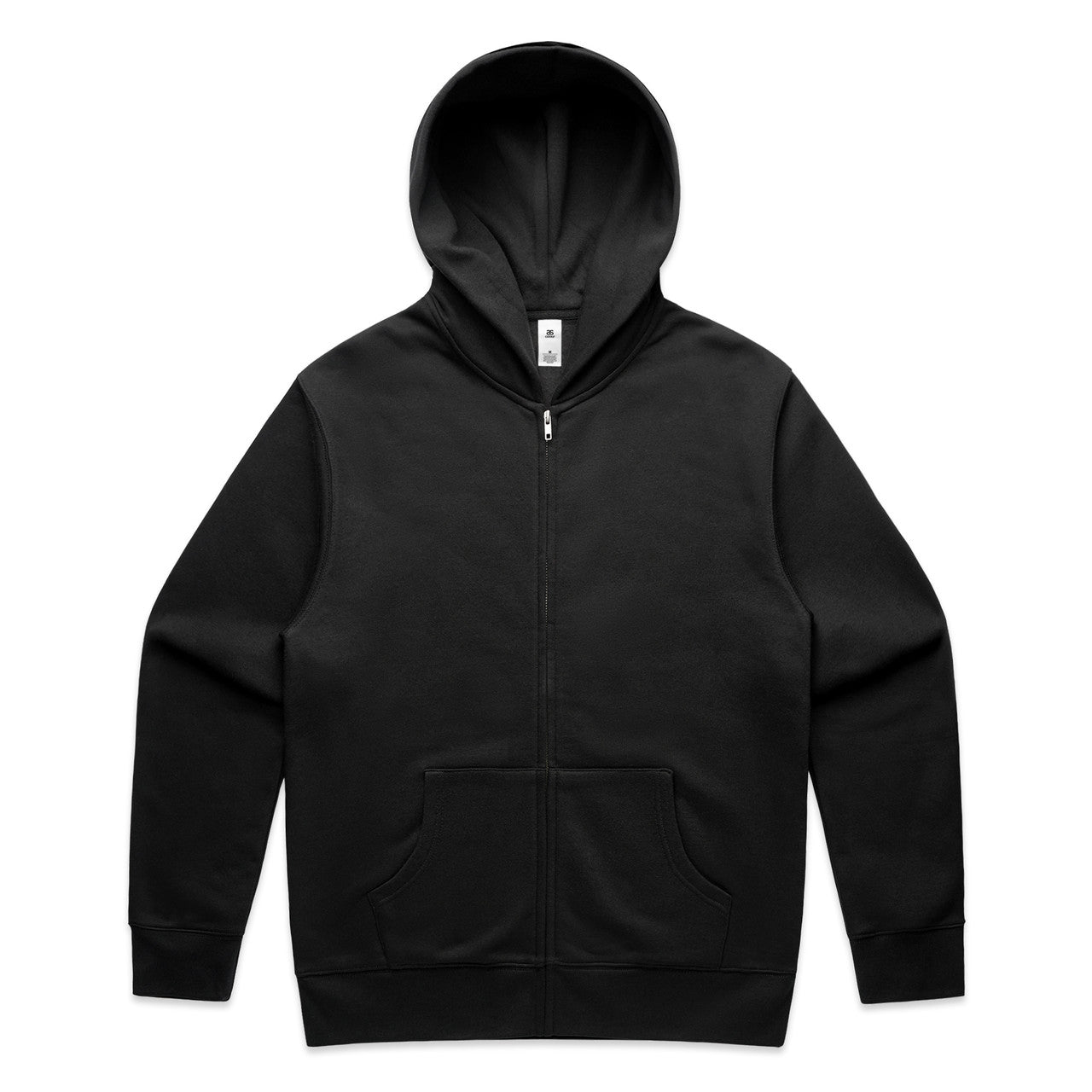 5162 Relax Zip Hood in Black
