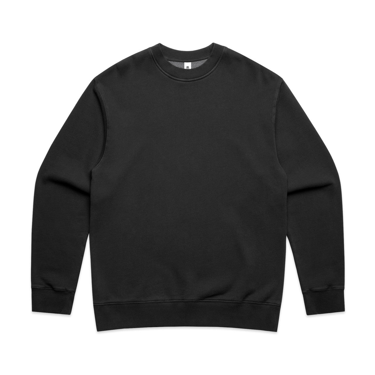 5165 Relax Faded Crew in Faded Black