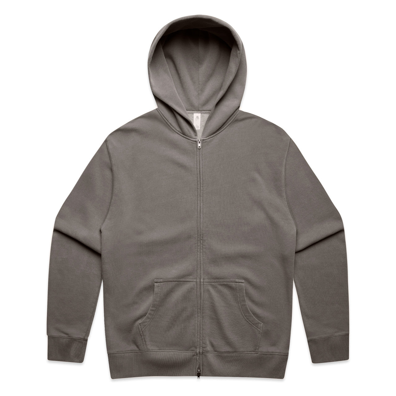 5170 Relax Faded Zip Hood in Faded Grey